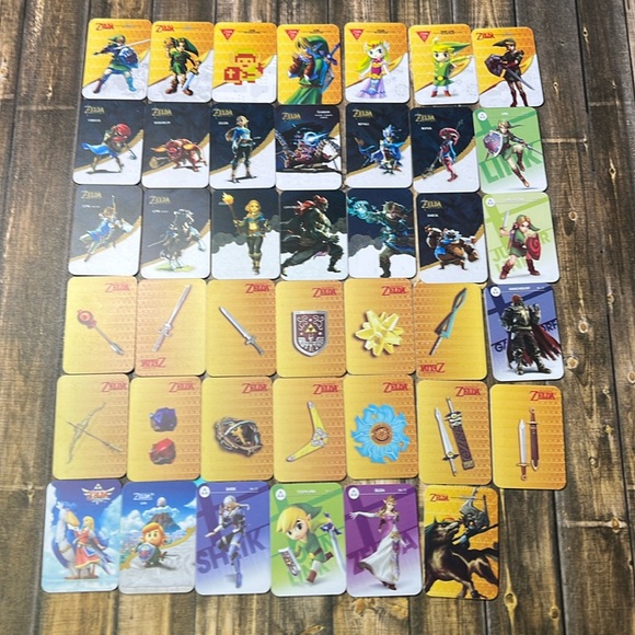 5for$10 41Pcs NFC Mini Cards for Tears of The Kingdom and Breath of Wild - Picture 2 of 11